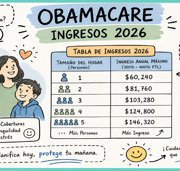 Tabla de Ingresos Obamacare